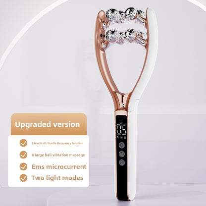 Roller Beauty Massager with Micro-current EMS
